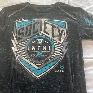 Mens small buckle brand-society